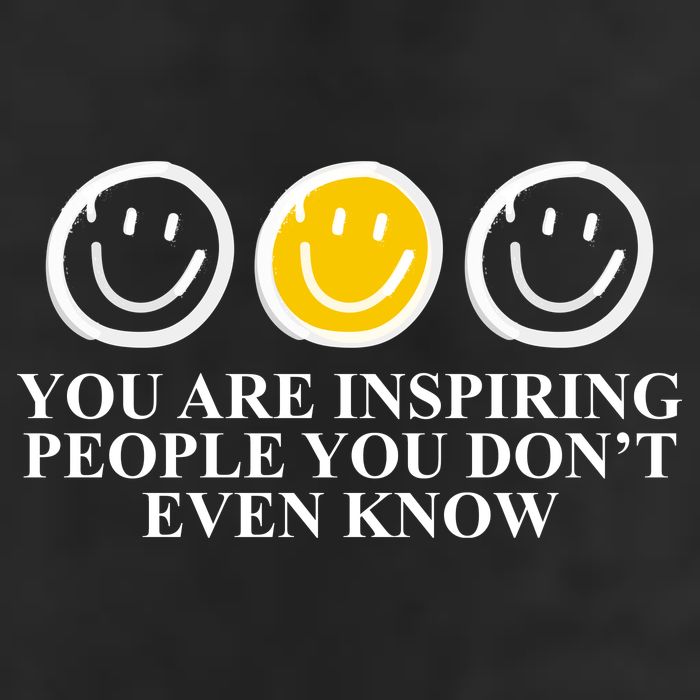 You Are Inspiring People You Don't Even Know Smile Face 25L Jumbo Tote