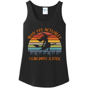 Yes Actually I Can Drive A Stick Halloween 2024 Ladies Essential Tank