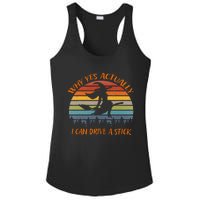 Yes Actually I Can Drive A Stick Halloween 2024 Ladies PosiCharge Competitor Racerback Tank