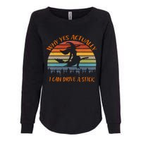 Yes Actually I Can Drive A Stick Halloween 2024 Womens California Wash Sweatshirt