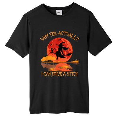 Yes Actually I Can Drive A Stick Halloween 2022 Tall Fusion ChromaSoft Performance T-Shirt