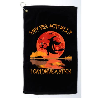 Yes Actually I Can Drive A Stick Halloween 2022 Platinum Collection Golf Towel