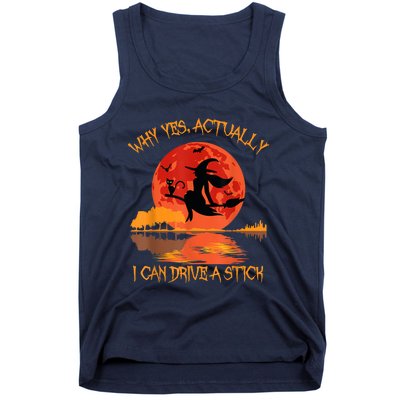 Yes Actually I Can Drive A Stick Halloween 2022 Tank Top