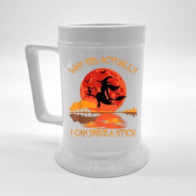 Yes Actually I Can Drive A Stick Halloween 2022 Beer Stein