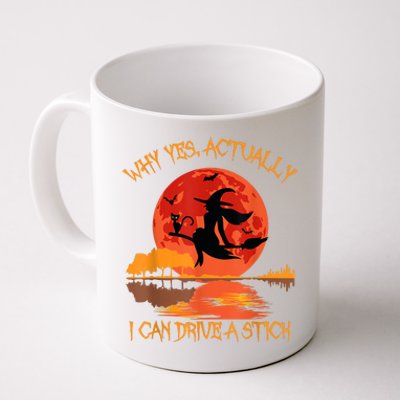 Yes Actually I Can Drive A Stick Halloween 2022 Coffee Mug