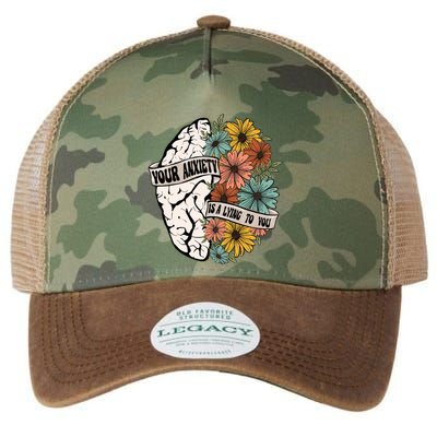 Your Anxiety Is A Lying To You Legacy Tie Dye Trucker Hat