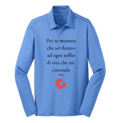 You Are Inside Every Breath Of Life That Surrounds Me By 4 Gift Silk Touch Performance Long Sleeve Polo