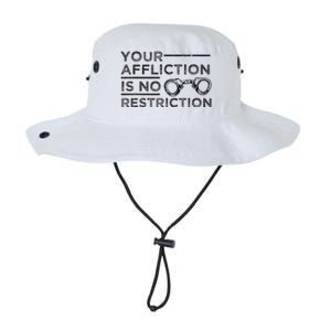 Your Affliction Is No Restriction Inspirational Motivational Legacy Cool Fit Booney Bucket Hat