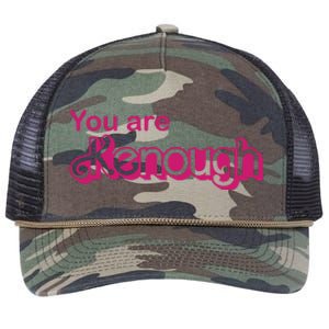 You Are Kenough Enough Movie Meme Retro Rope Trucker Hat Cap