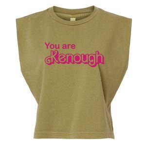 You Are Kenough Enough Movie Meme Garment-Dyed Women's Muscle Tee