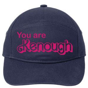 You Are Kenough Enough Movie Meme 7-Panel Snapback Hat