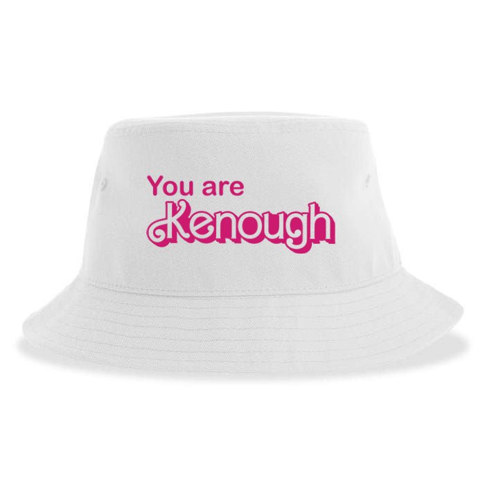 You Are Kenough Enough Movie Meme Sustainable Bucket Hat