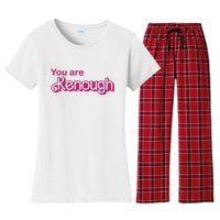 You Are Kenough Enough Movie Meme Women's Flannel Pajama Set