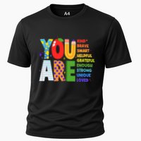 You Are Kind Unique Loved School Teacher Life Cooling Performance Crew T-Shirt