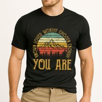You Are Known Loved Worthy Chosen Enough Christian Cooling Performance Crew T-Shirt