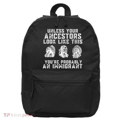 Your Ancestors Look Like This YouRe Probably An Immigrant 16 in Basic Backpack