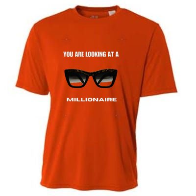 You Are Looking At A Millionaire Cooling Performance Crew T-Shirt