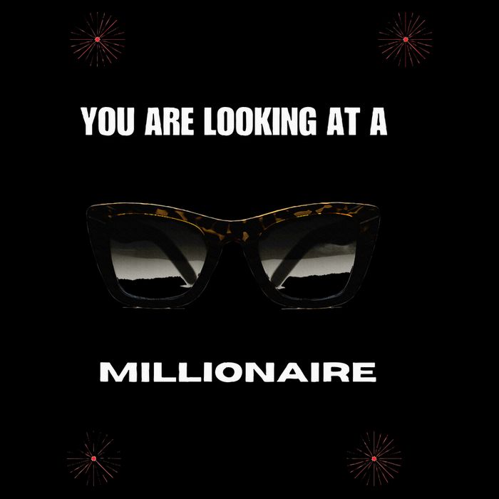 You Are Looking At A Millionaire Drawstring Bag