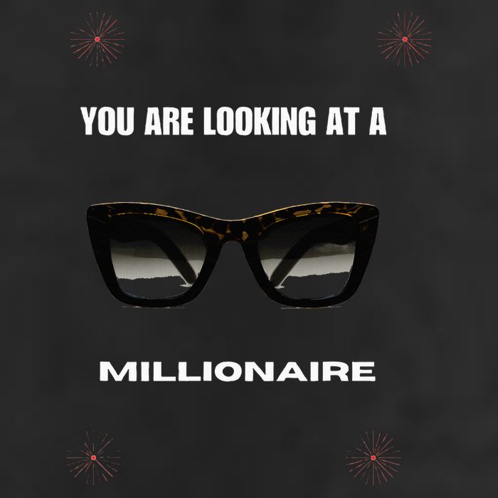You Are Looking At A Millionaire Golf Towel