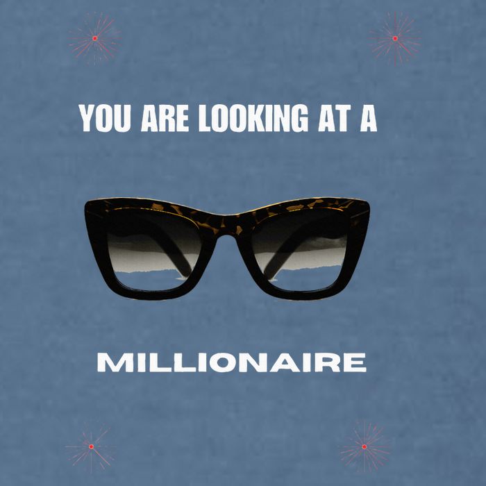 You Are Looking At A Millionaire Garment-Dyed Sweatshirt