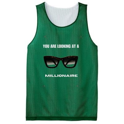 You Are Looking At A Millionaire Mesh Reversible Basketball Jersey Tank