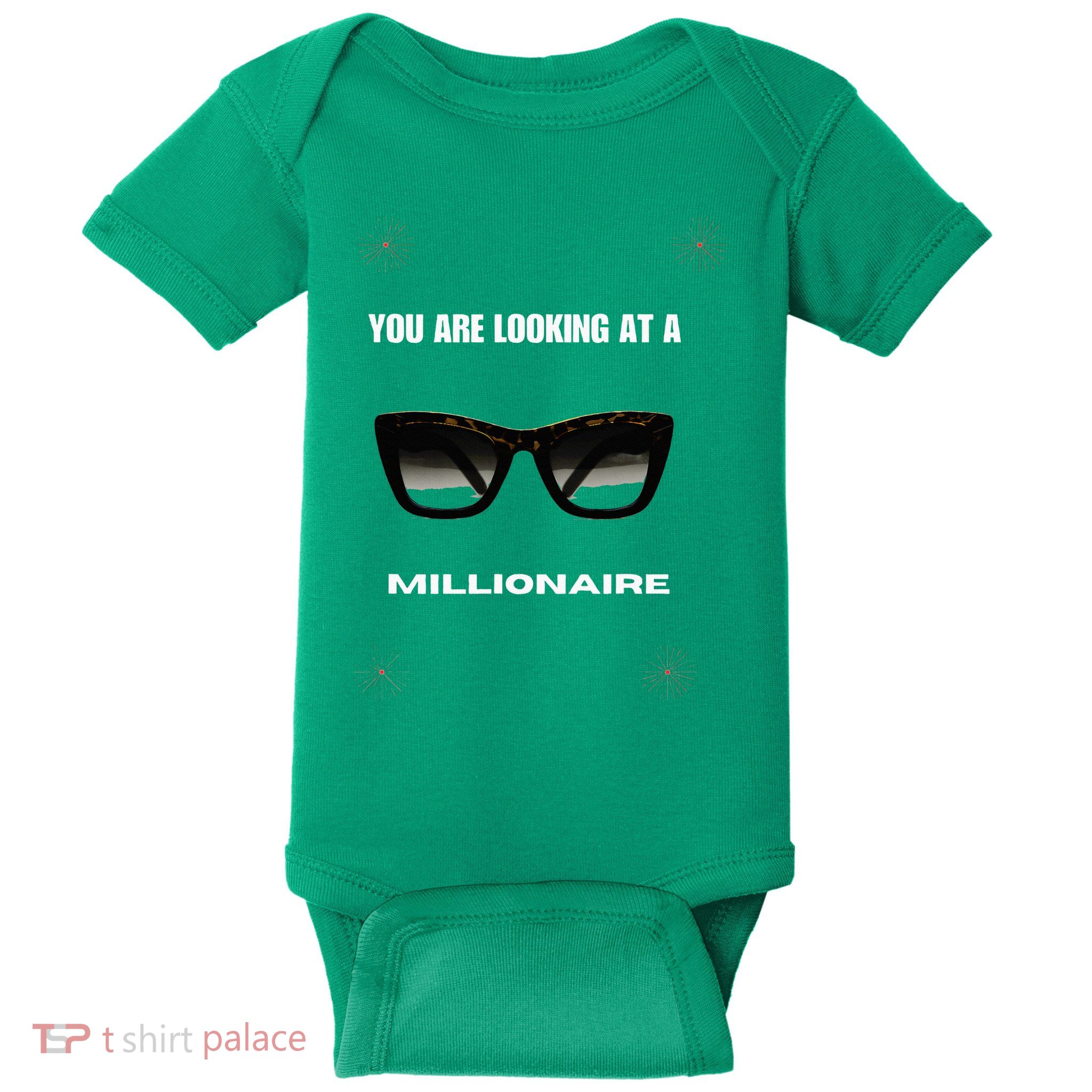 You Are Looking At A Millionaire Baby Bodysuit