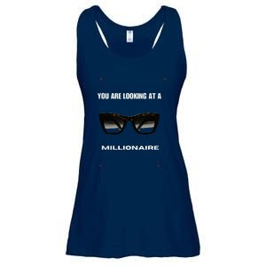 You Are Looking At A Millionaire Ladies Essential Flowy Tank