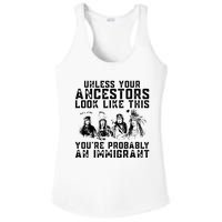 Your Ancestors Look Like This Youre Probably An Immigrant Ladies PosiCharge Competitor Racerback Tank