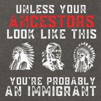 Your Ancestors Look Like This YouRe Probably An Immigrant Cotton Canvas Backpack