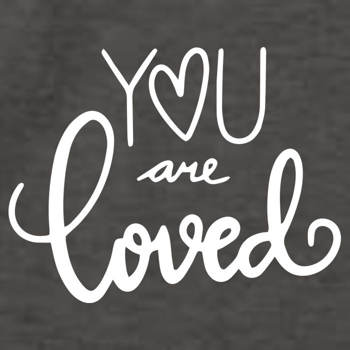 You Are Loved Cute Gift Vector Backpack