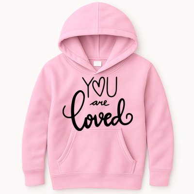 You Are Loved Cute Gift Kids Hoodie