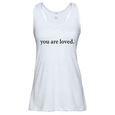 You Are Loved Dear Person Behind Me Ladies Essential Flowy Tank