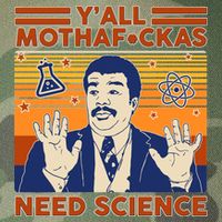Y'all MothaF*ckas Need Science Funny Legacy Tie Dye Trucker Hat