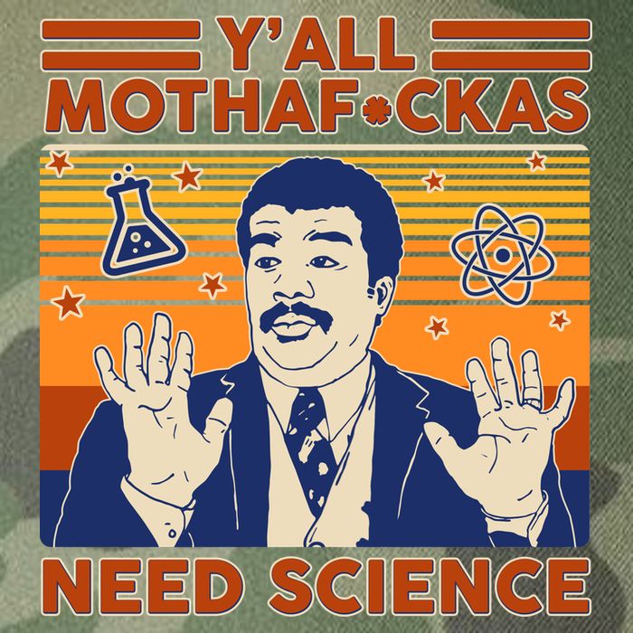 Y'all MothaF*ckas Need Science Funny Legacy Tie Dye Trucker Hat