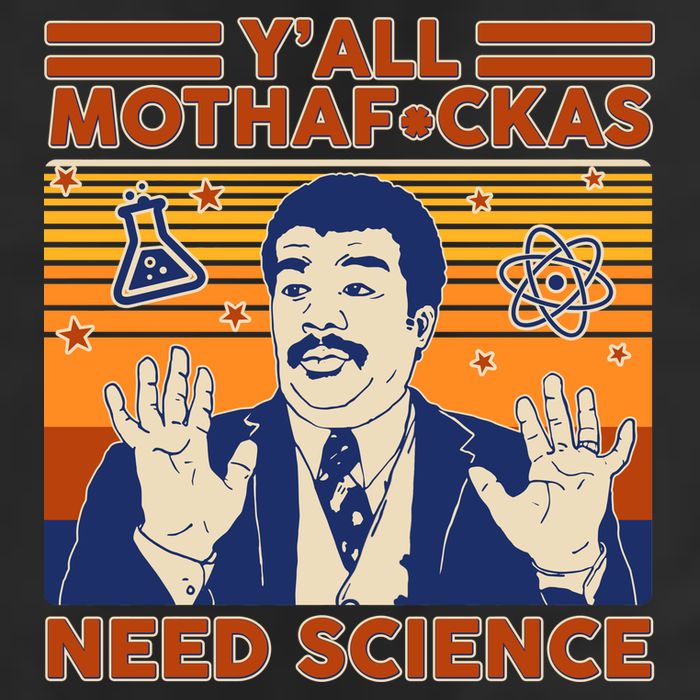 Y'all MothaF*ckas Need Science Funny 25L Jumbo Tote