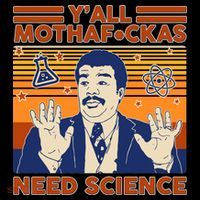 Y'all MothaF*ckas Need Science Funny Wool Snapback Cap