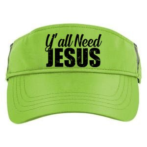 Yall Need Jesus Adult Drive Performance Visor