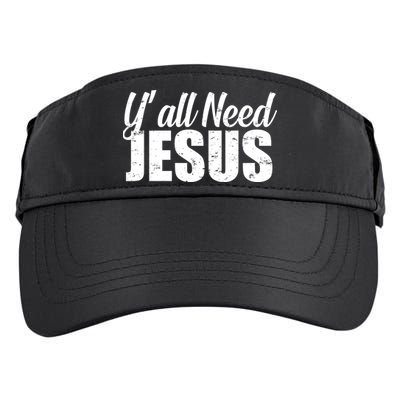 Yall Need Jesus Adult Drive Performance Visor