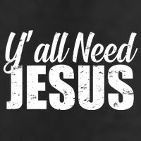 Yall Need Jesus Adult Drive Performance Visor