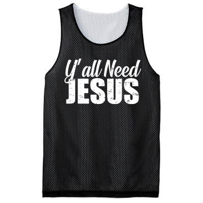 Yall Need Jesus Mesh Reversible Basketball Jersey Tank