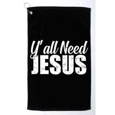 Yall Need Jesus Golf Towel