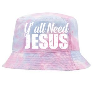 Yall Need Jesus Tie-Dyed Bucket Hat