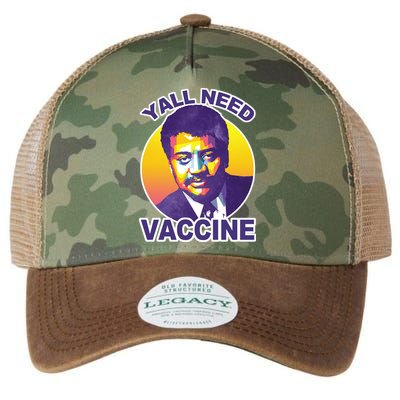 Yall Need Vaccine Degrasse Legacy Tie Dye Trucker Hat