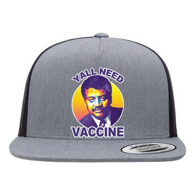 Yall Need Vaccine Degrasse Flat Bill Trucker Hat