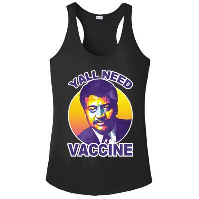 Yall Need Vaccine Degrasse Ladies PosiCharge Competitor Racerback Tank