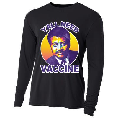 Yall Need Vaccine Degrasse Cooling Performance Long Sleeve Crew
