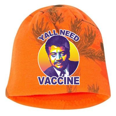 Yall Need Vaccine Degrasse Kati - Camo Knit Beanie