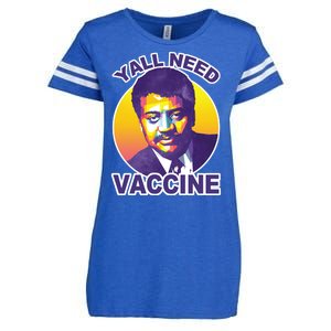 Yall Need Vaccine Degrasse Enza Ladies Jersey Football T-Shirt