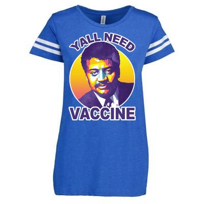 Yall Need Vaccine Degrasse Enza Ladies Jersey Football T-Shirt