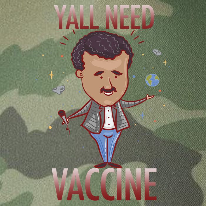 Yall Need Vaccine Space Legacy Tie Dye Trucker Hat